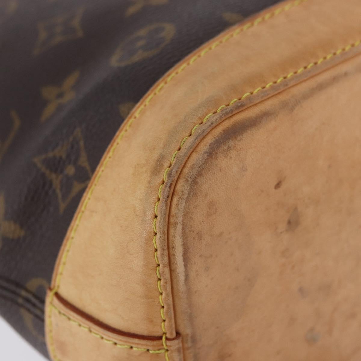 LOUIS VUITTON Monogram Lockit Hand Bag M40613 LV Auth ka5551