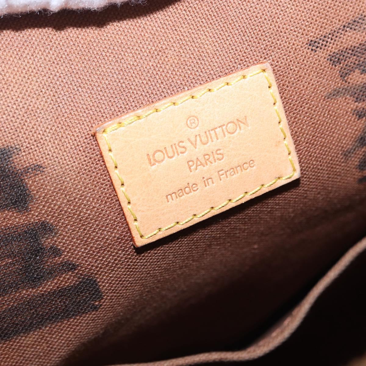 LOUIS VUITTON Monogram Lockit Hand Bag M40613 LV Auth ka5551
