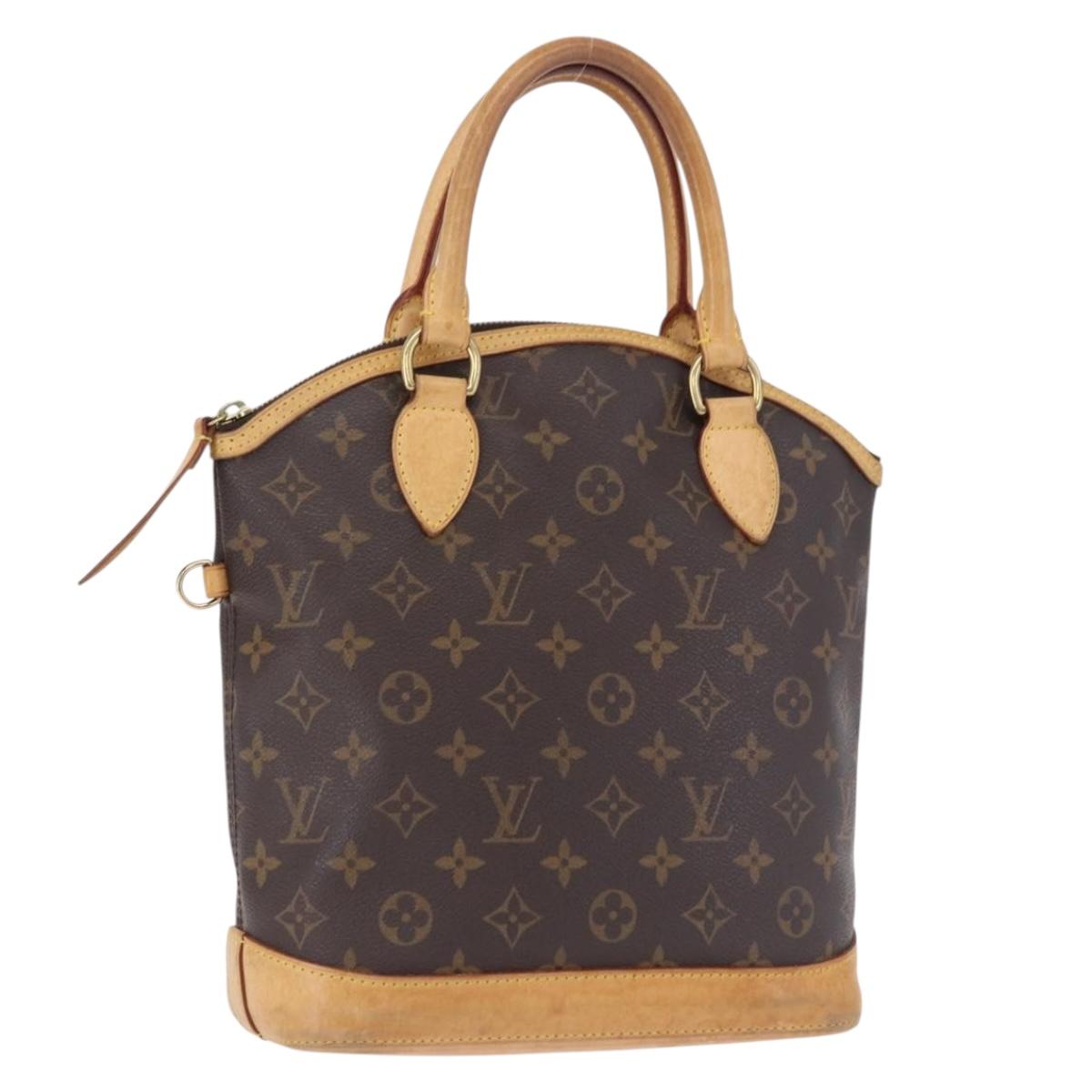 LOUIS VUITTON Monogram Lockit Hand Bag M40613 LV Auth ka5551