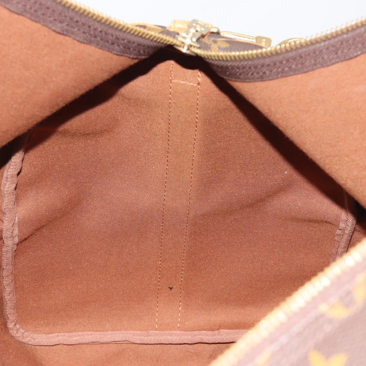 LOUIS VUITTON Monogram Keepall Bandouliere 60 Boston Bag M41412 LV Auth ka5556