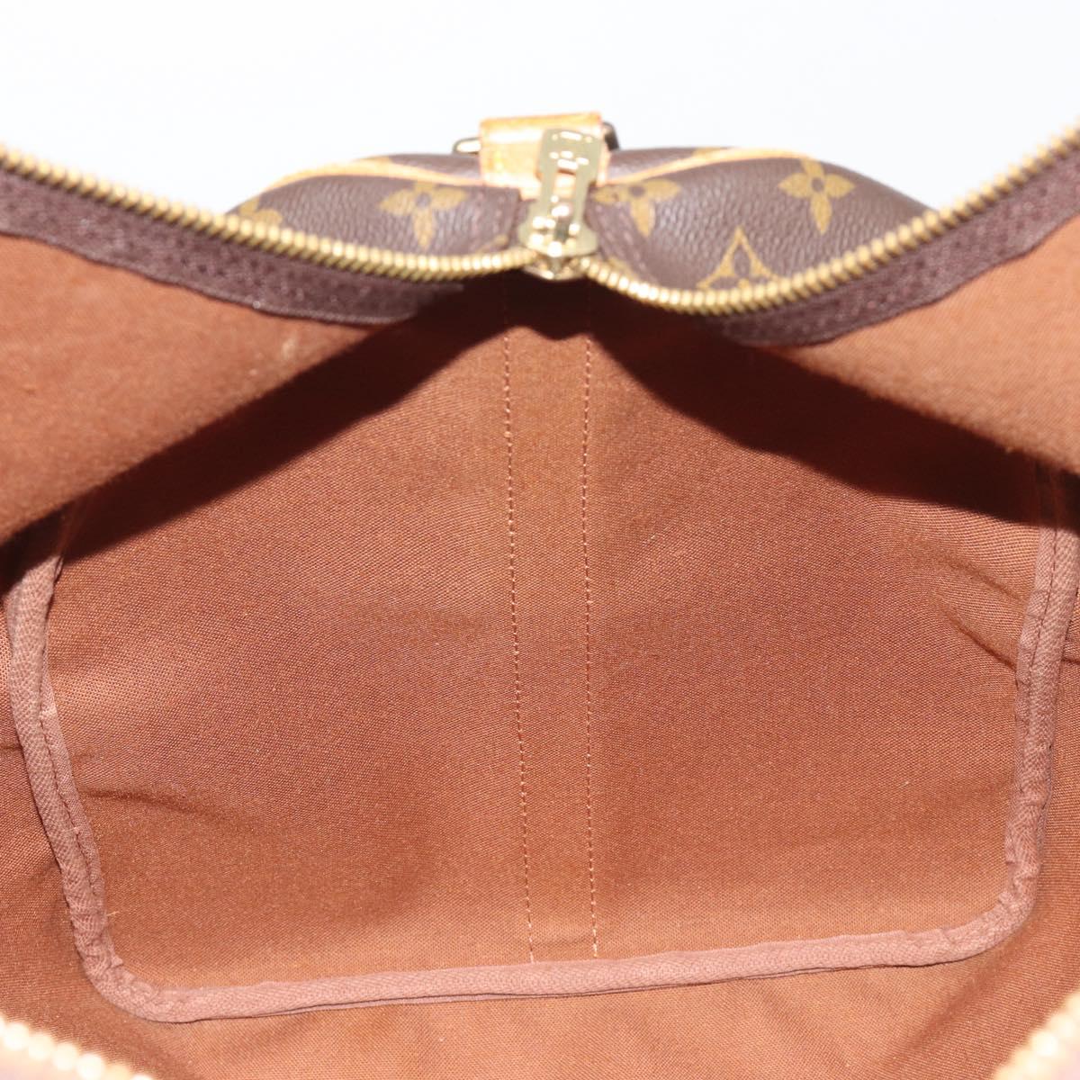 LOUIS VUITTON Monogram Keepall Bandouliere 60 Boston Bag M41412 LV Auth ka5556