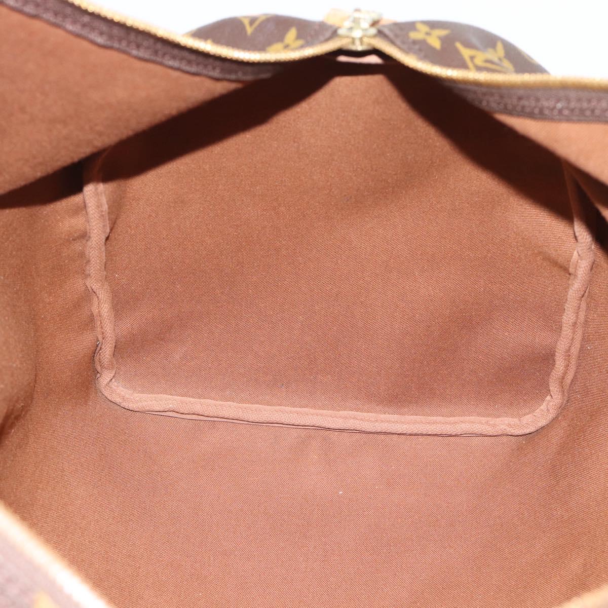 LOUIS VUITTON Monogram Keepall 55 Boston Bag M41424 LV Auth ka5557