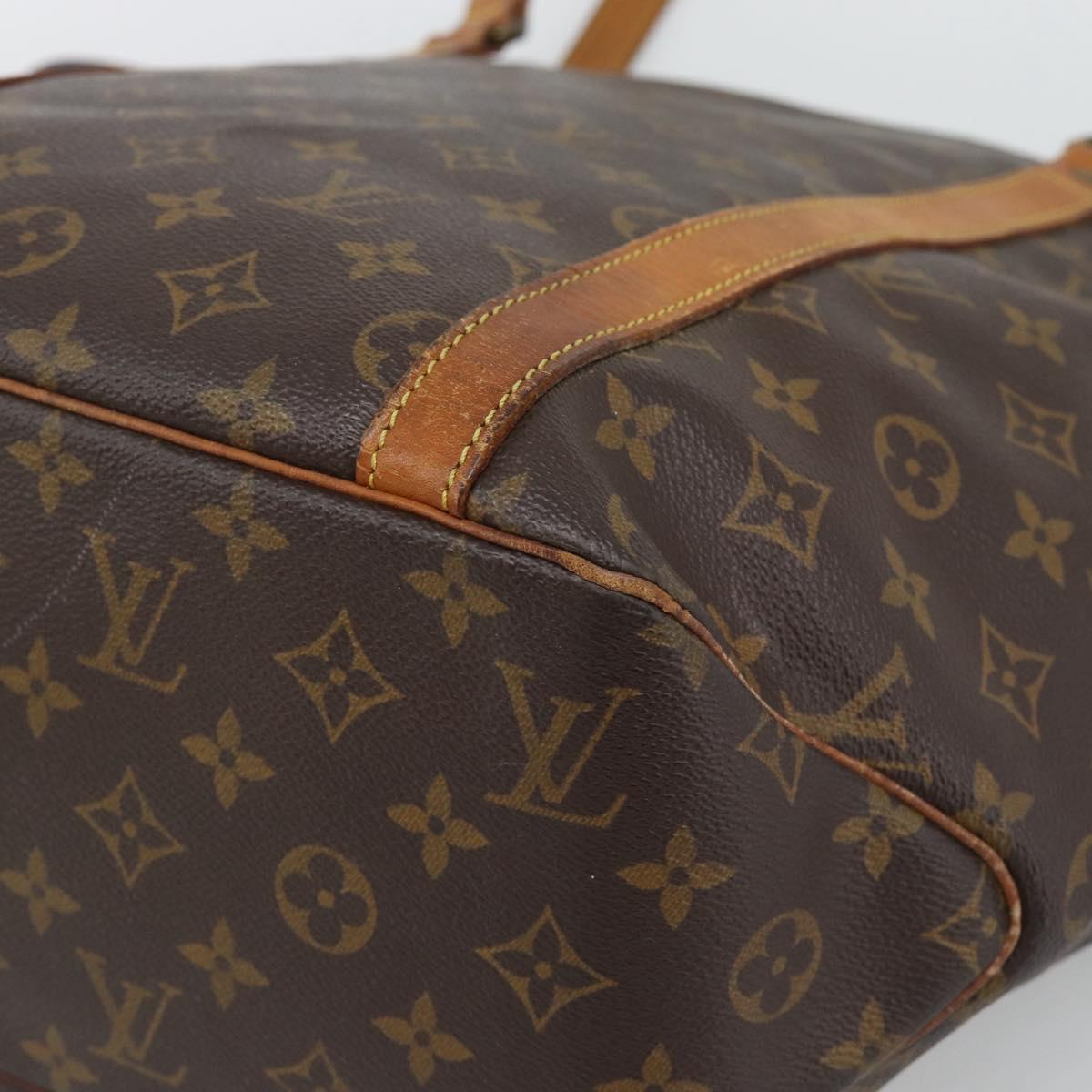 LOUIS VUITTON Monogram Sac Shopping Tote Bag M51108 LV Auth ka5558