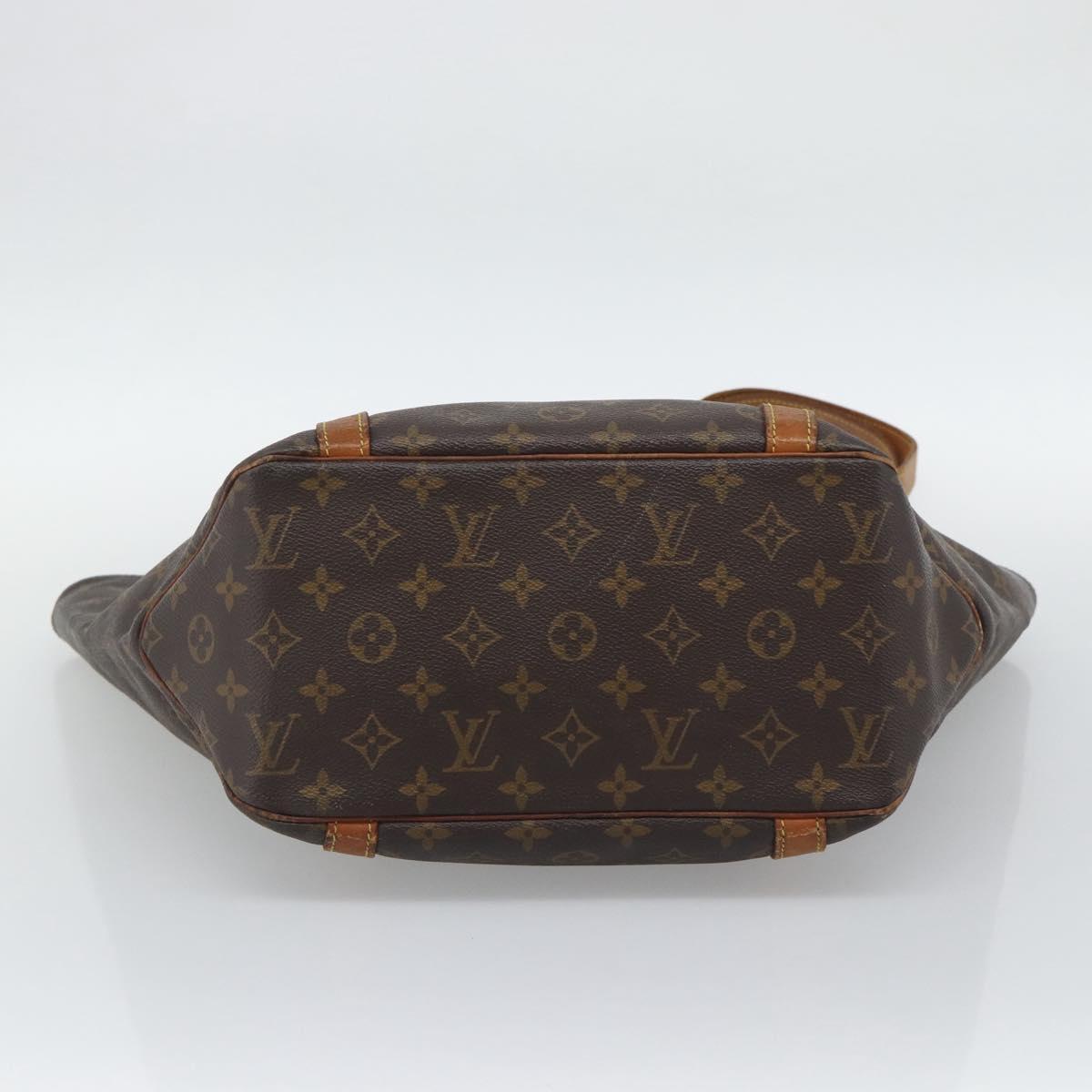 LOUIS VUITTON Monogram Sac Shopping Tote Bag M51108 LV Auth ka5558