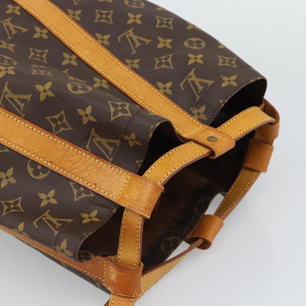 LOUIS VUITTON Monogram Randonnee GM Shoulder Bag M42244 LV Auth ka5560