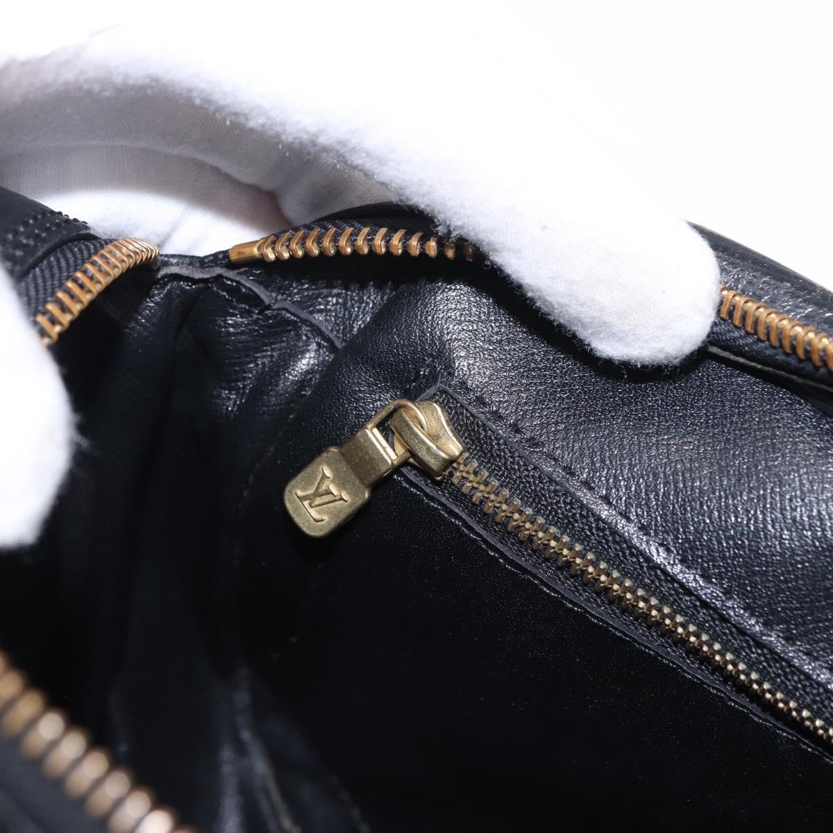 LOUIS VUITTON Epi Trocadero 23 Shoulder Bag Black M52302 LV Auth ka5573