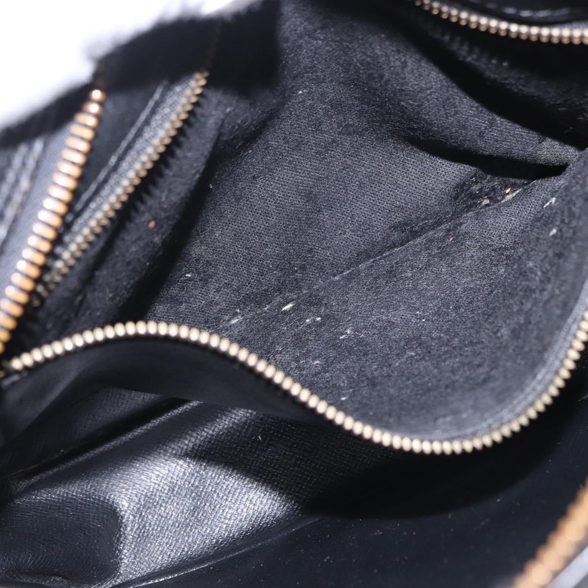 LOUIS VUITTON Epi Trocadero 23 Shoulder Bag Black M52302 LV Auth ka5573