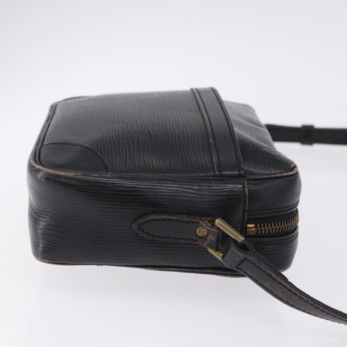 LOUIS VUITTON Epi Trocadero 23 Shoulder Bag Black M52302 LV Auth ka5573