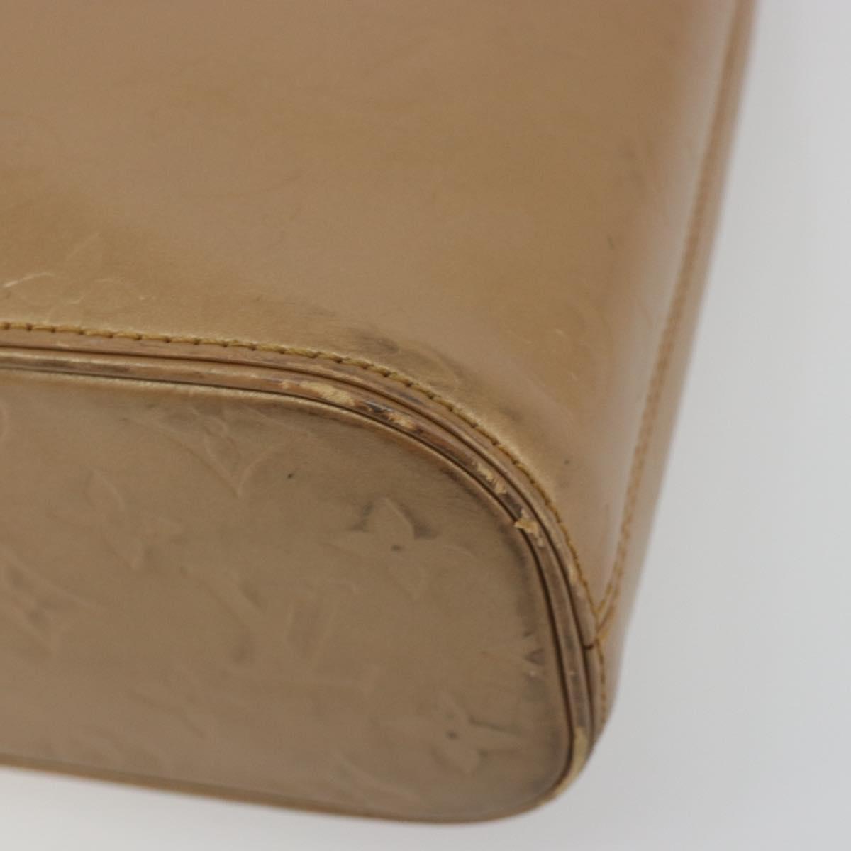 LOUIS VUITTON Monogram Mat Sutter Shoulder Bag Beige M55167 LV Auth ka5576