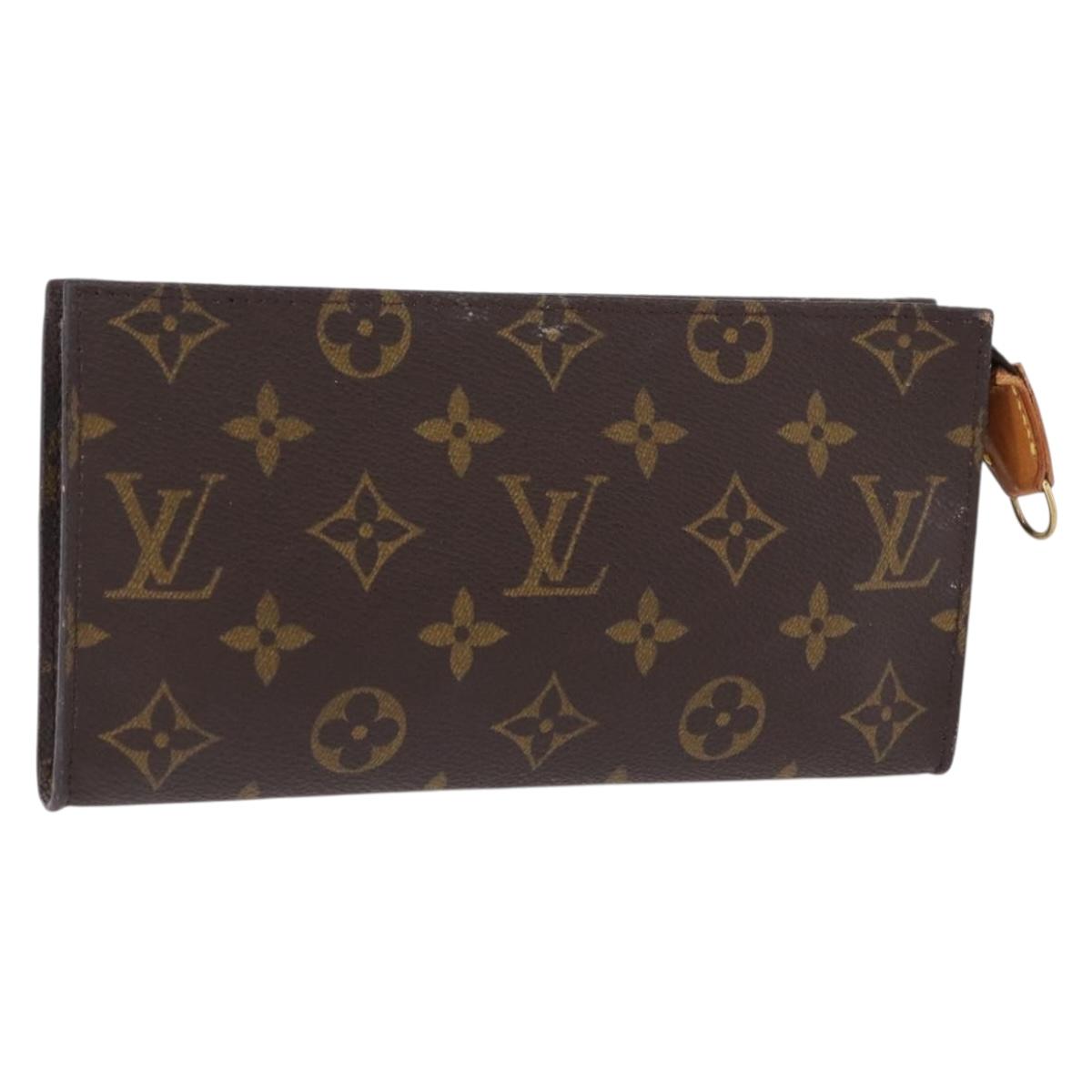 LOUIS VUITTON Monogram Bucket GM Pouch Accessory Pouch LV Auth ka5577