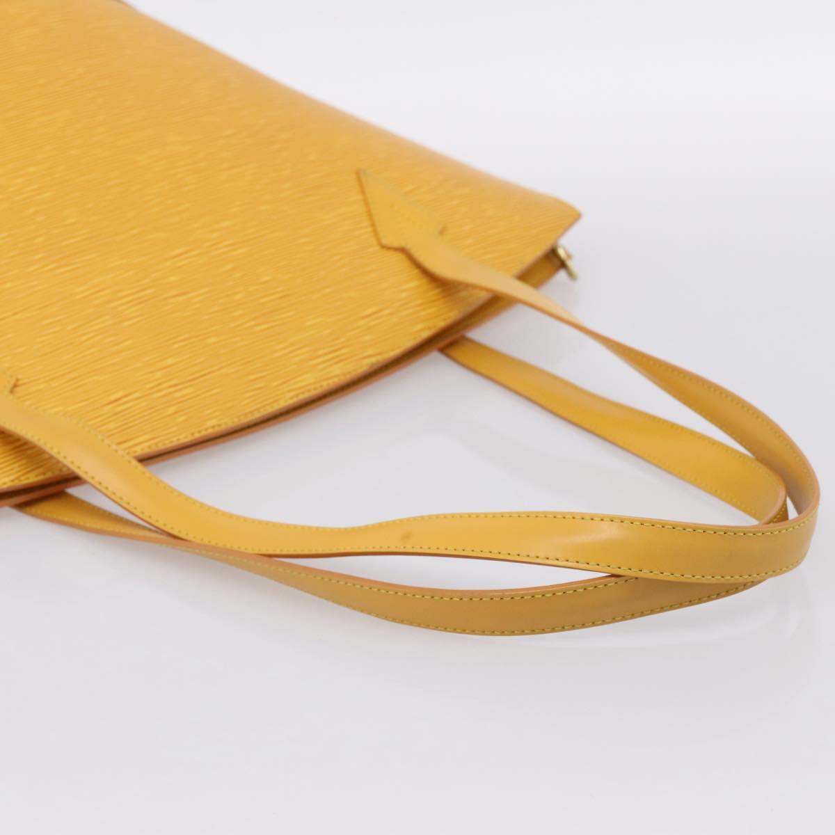 LOUIS VUITTON Epi Saint Jacques Shopping Bag Yellow M52269 LV Auth ka5592A