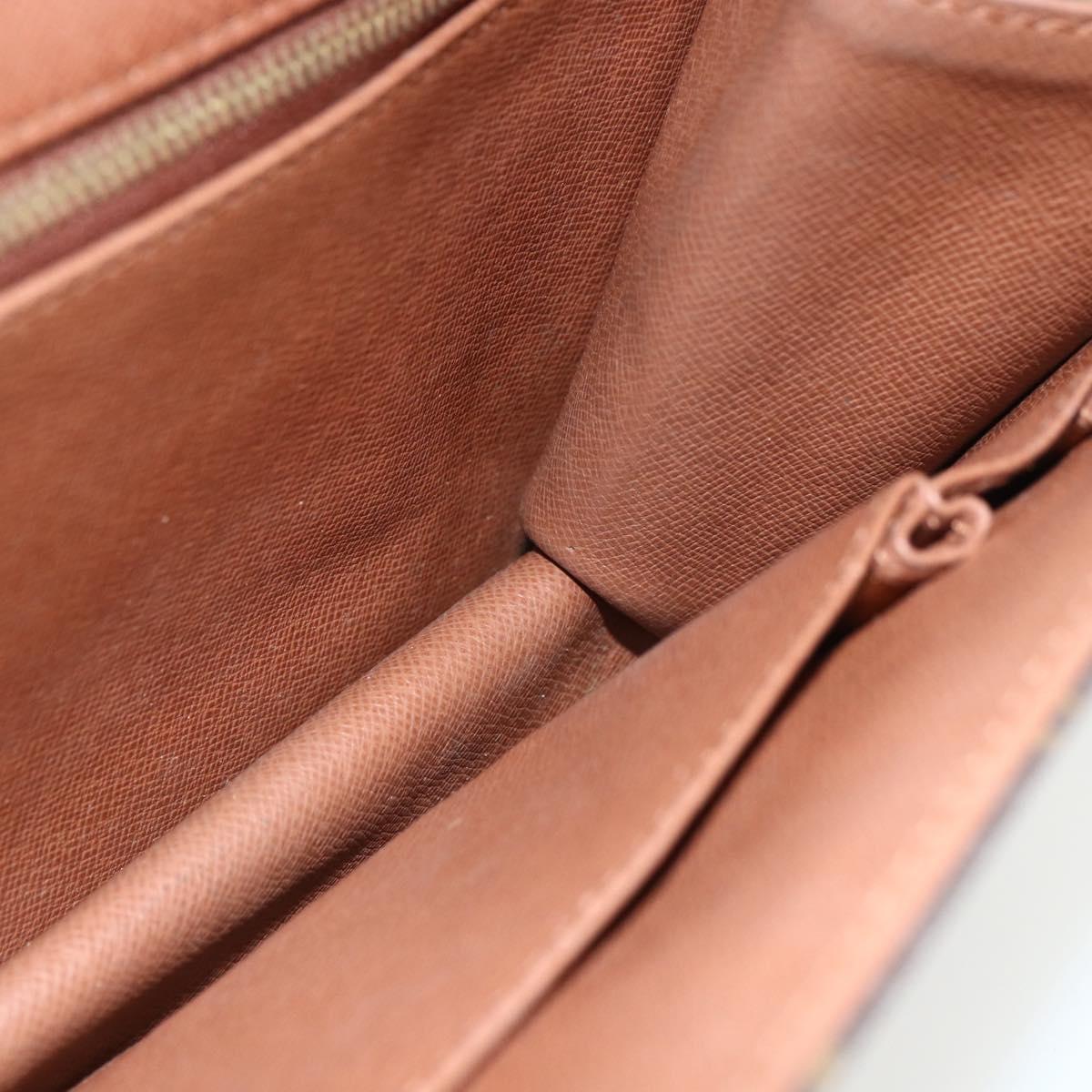 LOUIS VUITTON Monogram Pochette Dam GM Clutch Bag M51810 LV Auth ka560