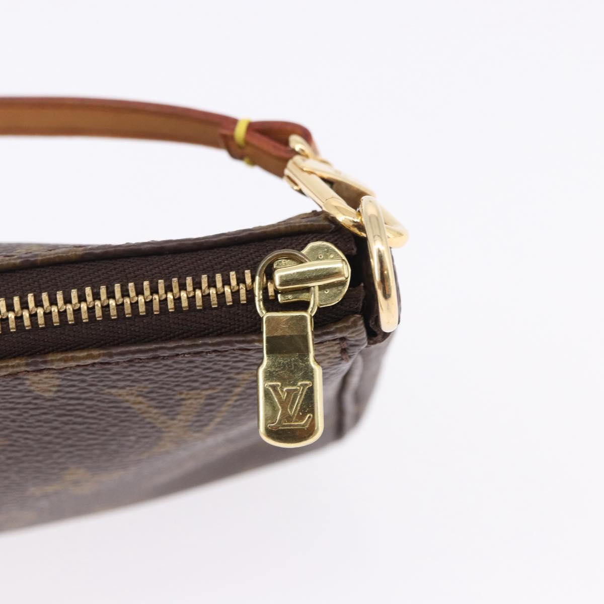 LOUIS VUITTON Monogram Pochette Accessoires Pouch M51980 LV Auth ka5601V