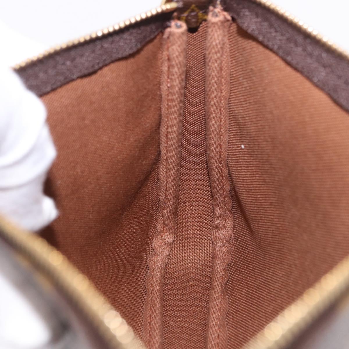 LOUIS VUITTON Monogram Pochette Accessoires Pouch M51980 LV Auth ka5601V