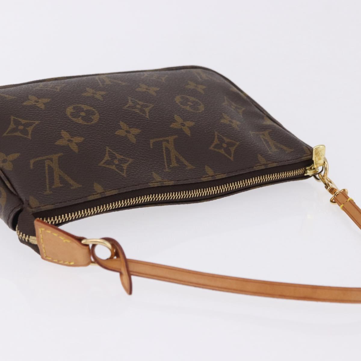 LOUIS VUITTON Monogram Pochette Accessoires Pouch M51980 LV Auth ka5601V