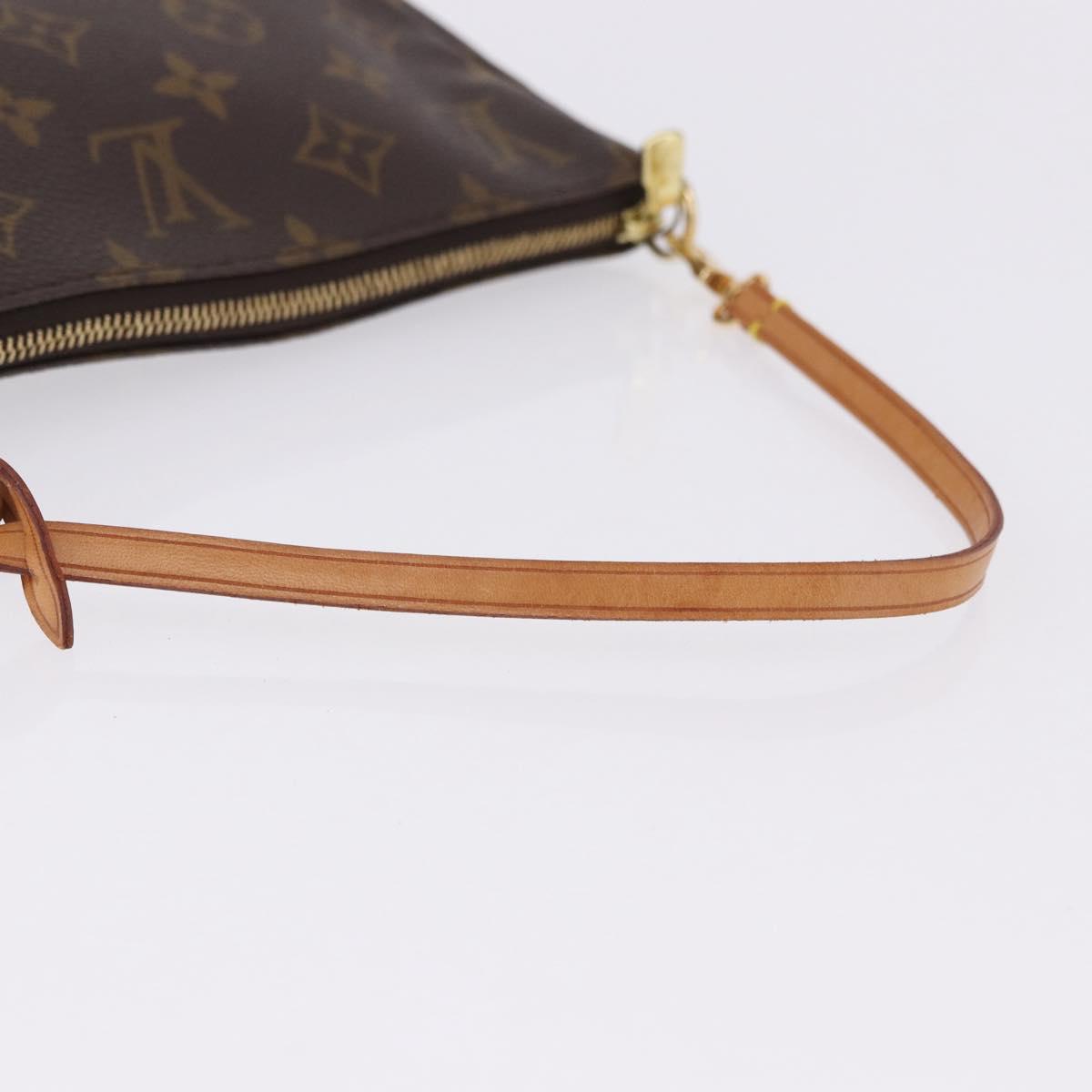 LOUIS VUITTON Monogram Pochette Accessoires Pouch M51980 LV Auth ka5601V
