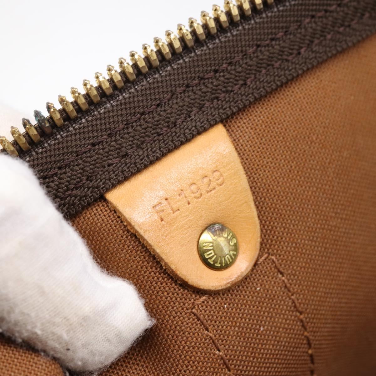 LOUIS VUITTON Monogram Keepall 55 Boston Bag M41424 LV Auth ka5608