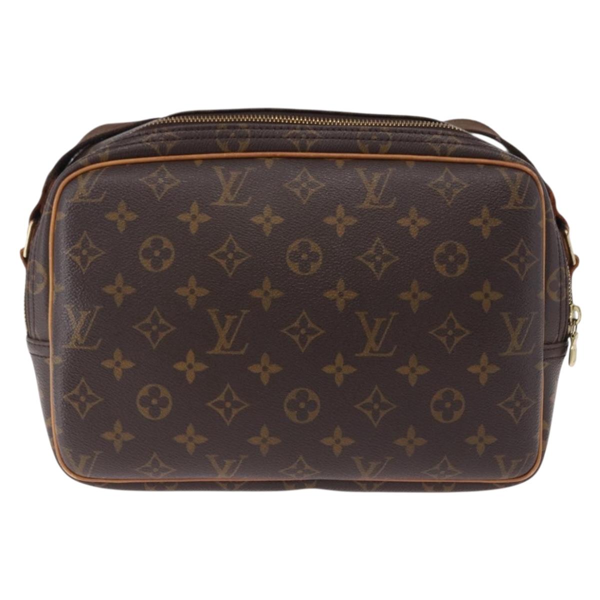 LOUIS VUITTON Monogram Reporter PM Shoulder Bag M45254 LV Auth ka5615