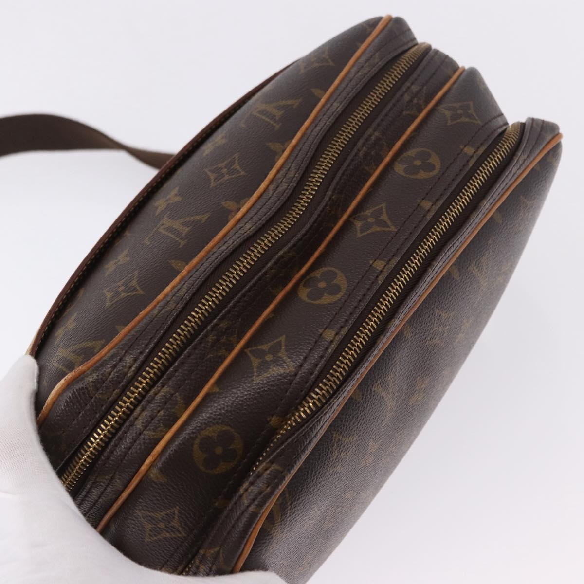 LOUIS VUITTON Monogram Reporter PM Shoulder Bag M45254 LV Auth ka5615