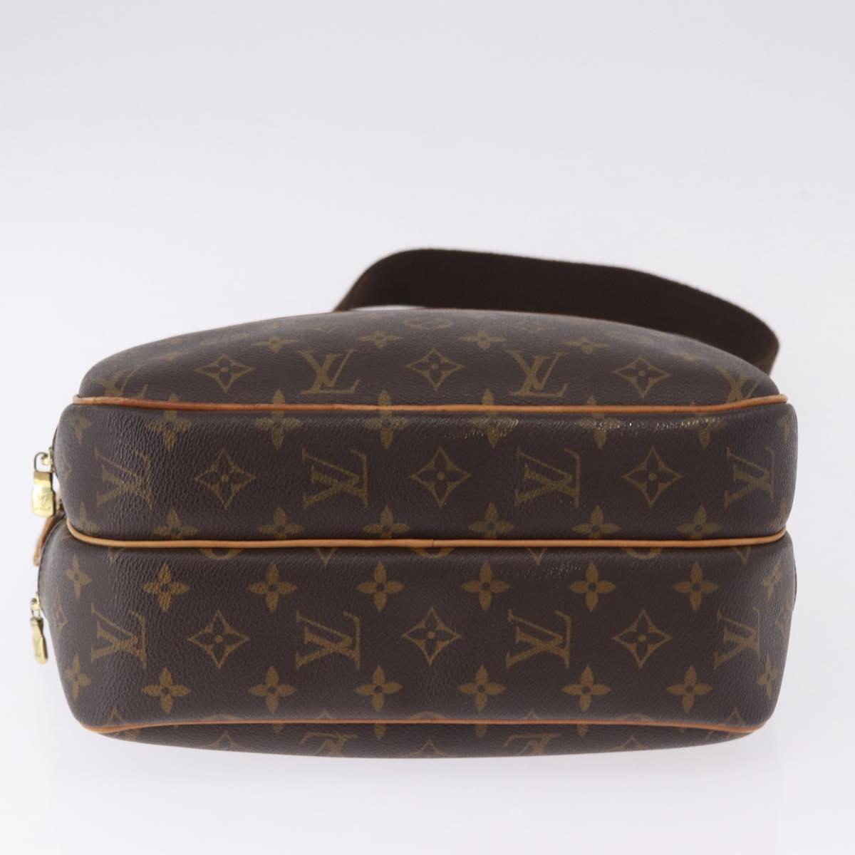 LOUIS VUITTON Monogram Reporter PM Shoulder Bag M45254 LV Auth ka5615