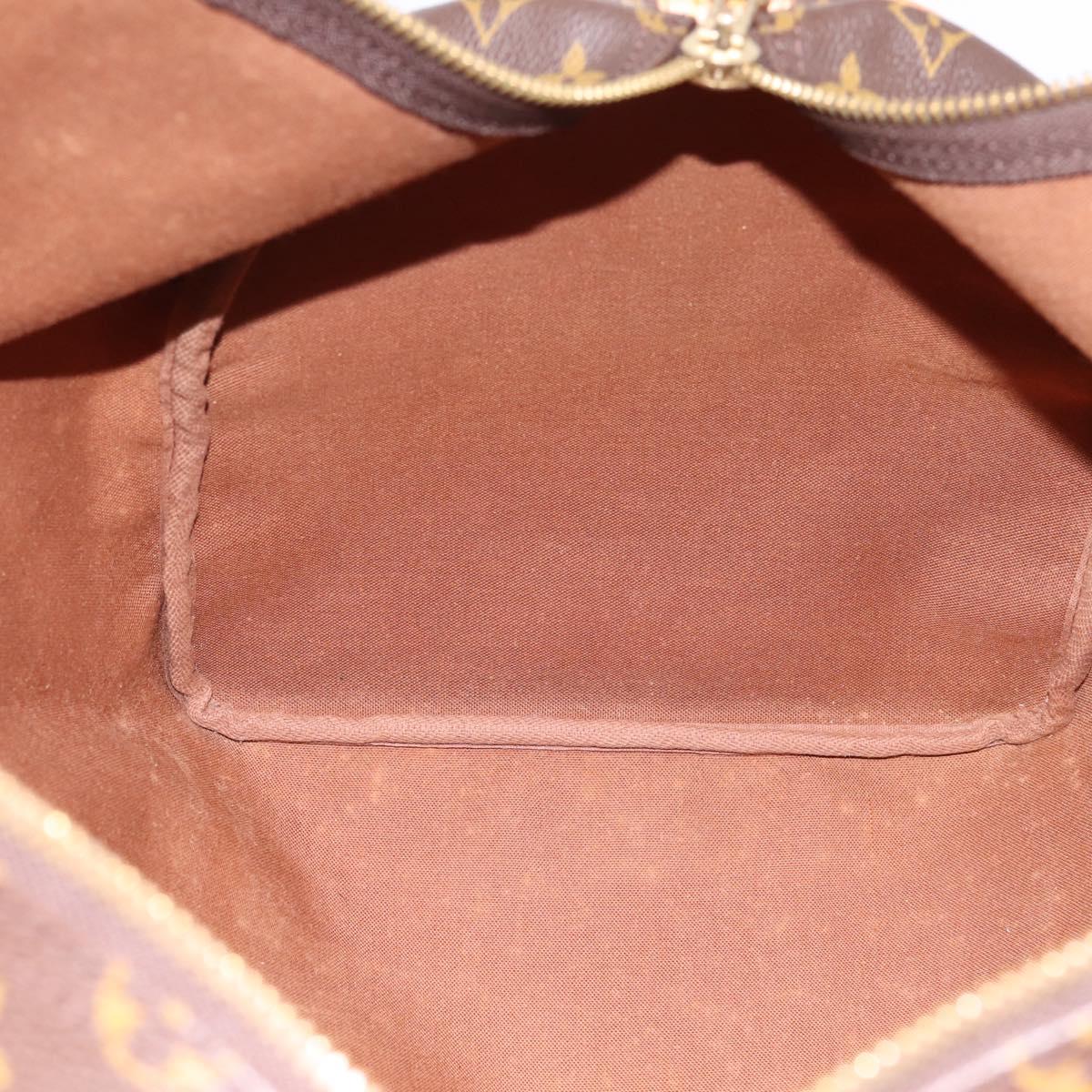 LOUIS VUITTON Monogram Keepall 55 Boston Bag M41424 LV Auth ka5627