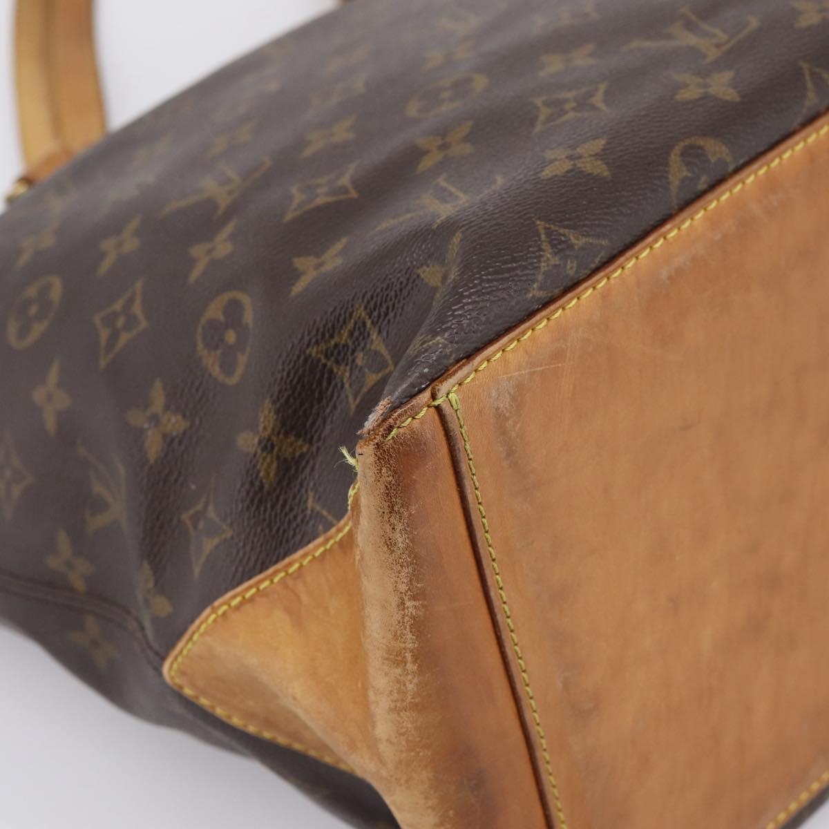LOUIS VUITTON Monogram Cabas Mezzo Tote Bag M51151 LV Auth ka5628