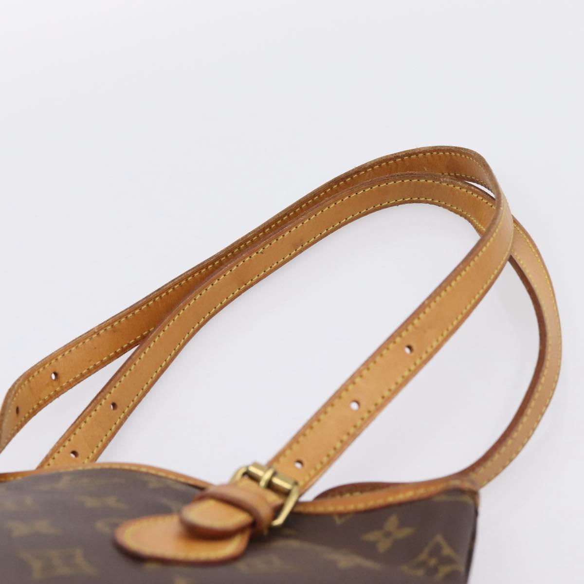LOUIS VUITTON Monogram Bucket PM Shoulder Bag M42238 LV Auth ka5631
