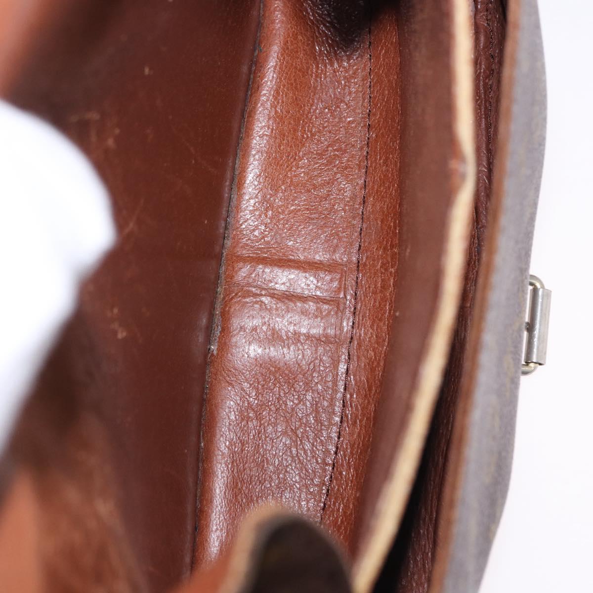 LOUIS VUITTON Monogram Cartouchiere MM Shoulder Bag M51253 LV Auth ka5638