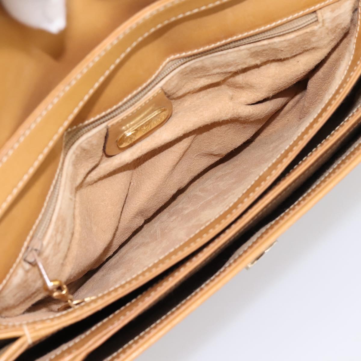 GUCCI Micro GG Supreme Shoulder Bag PVC Beige Gold 004 106 0024 Auth ka5666