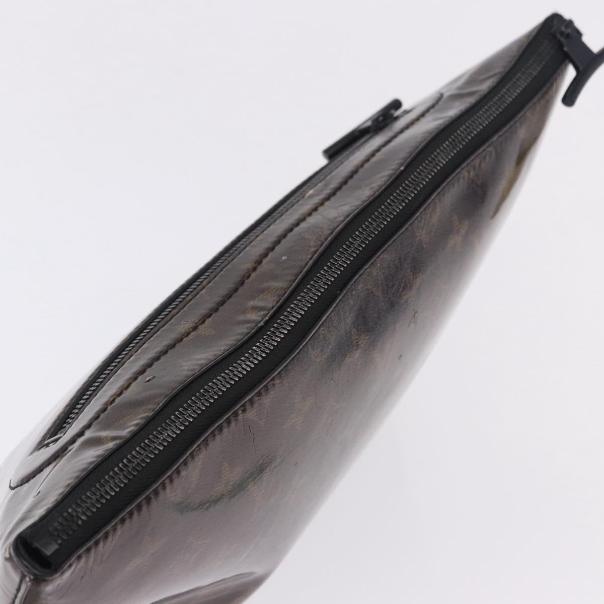 LOUIS VUITTON Monogram Glaze Pochette Cosmos Clutch Bag M63271 LV Auth ka5667