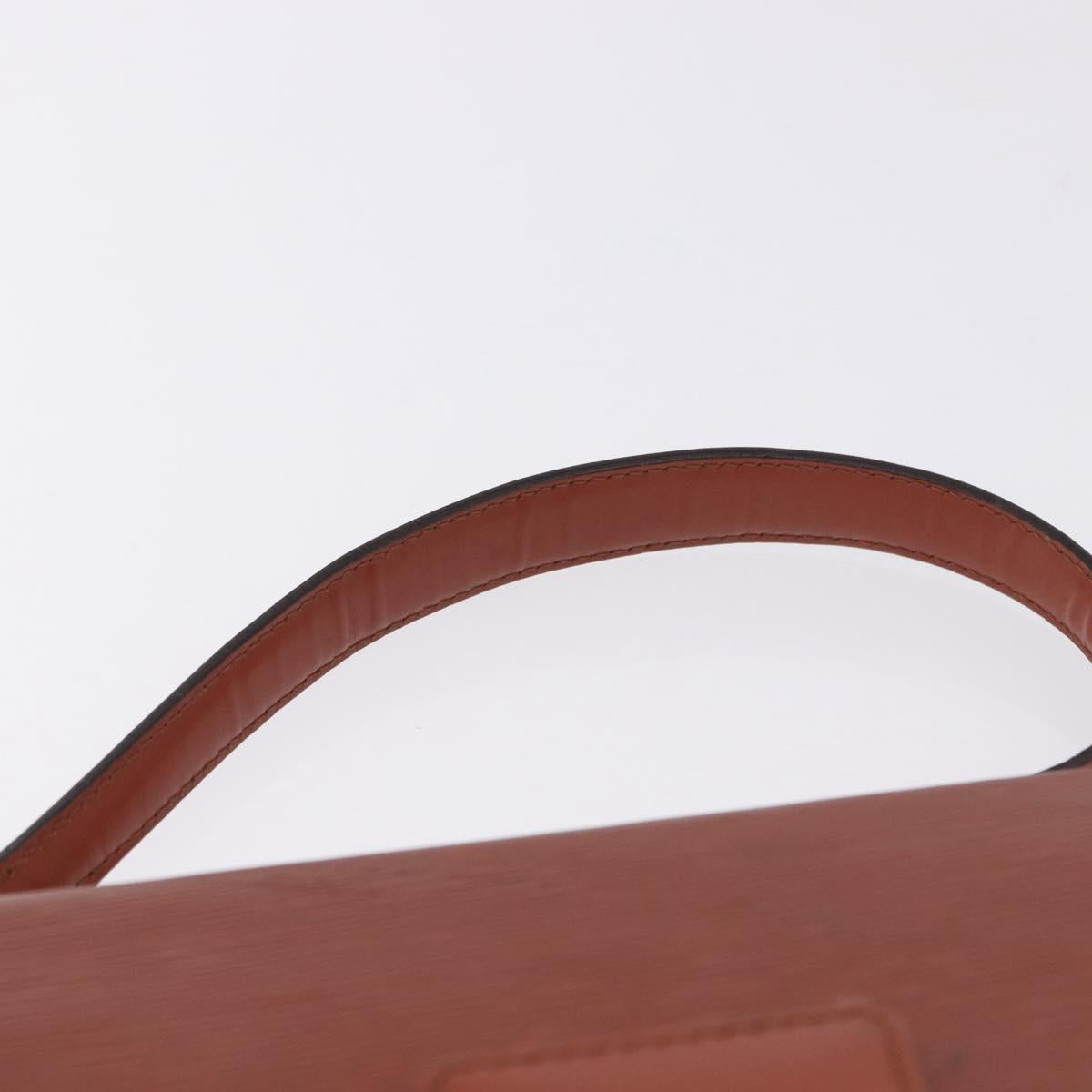 LOUIS VUITTON Epi Concorde Hand Bag Brown M52133 LV Auth ka5678
