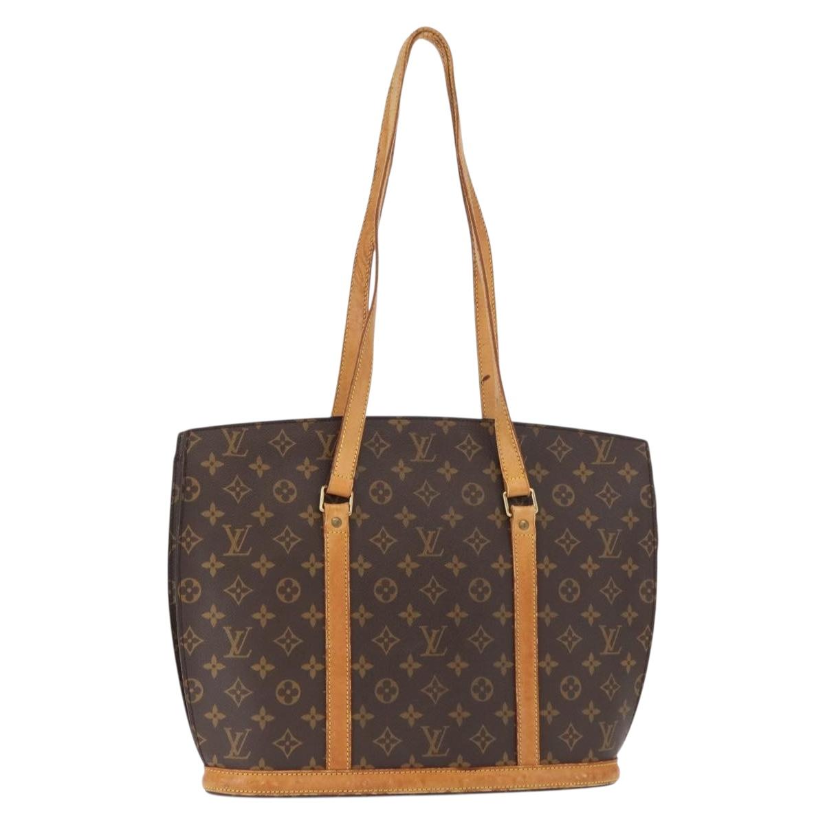 LOUIS VUITTON Monogram Babylone Tote Bag M51102 LV Auth ka568
