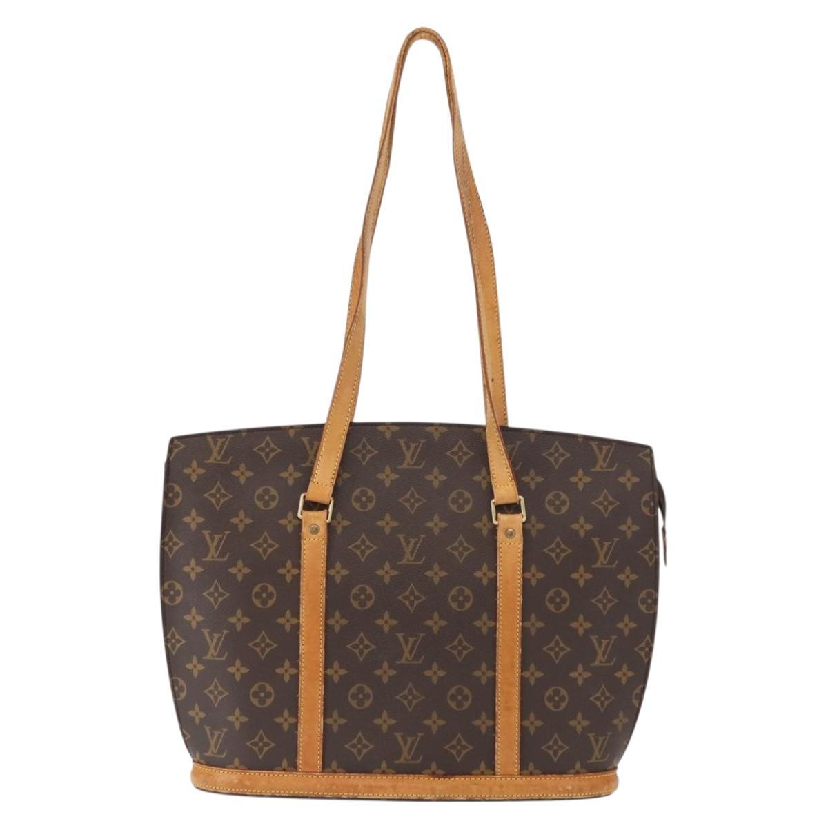 LOUIS VUITTON Monogram Babylone Tote Bag M51102 LV Auth ka568