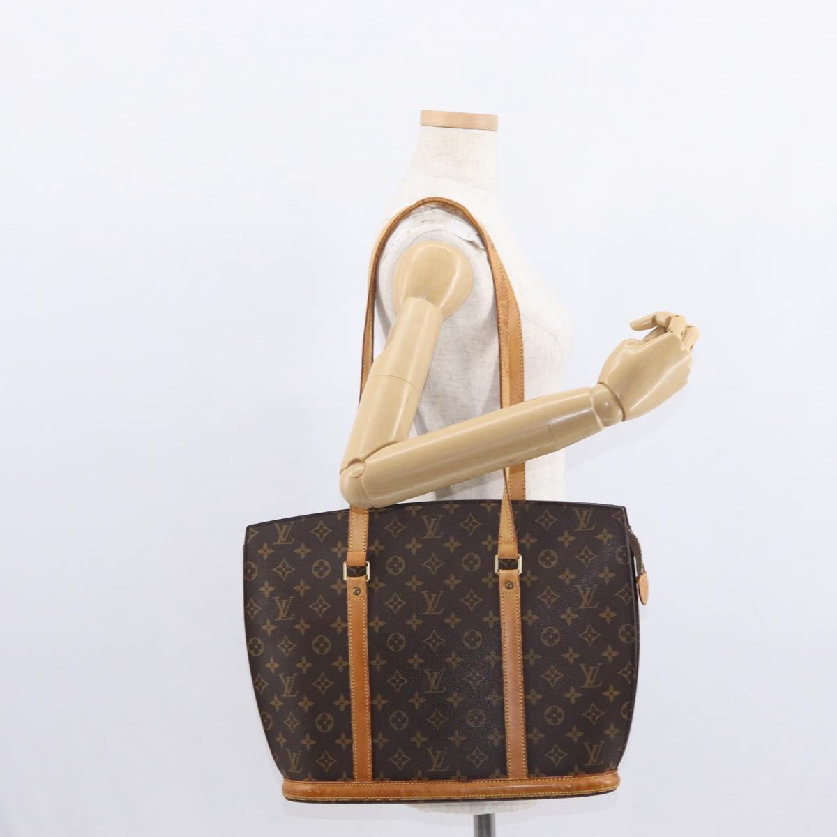 LOUIS VUITTON Monogram Babylone Tote Bag M51102 LV Auth ka568