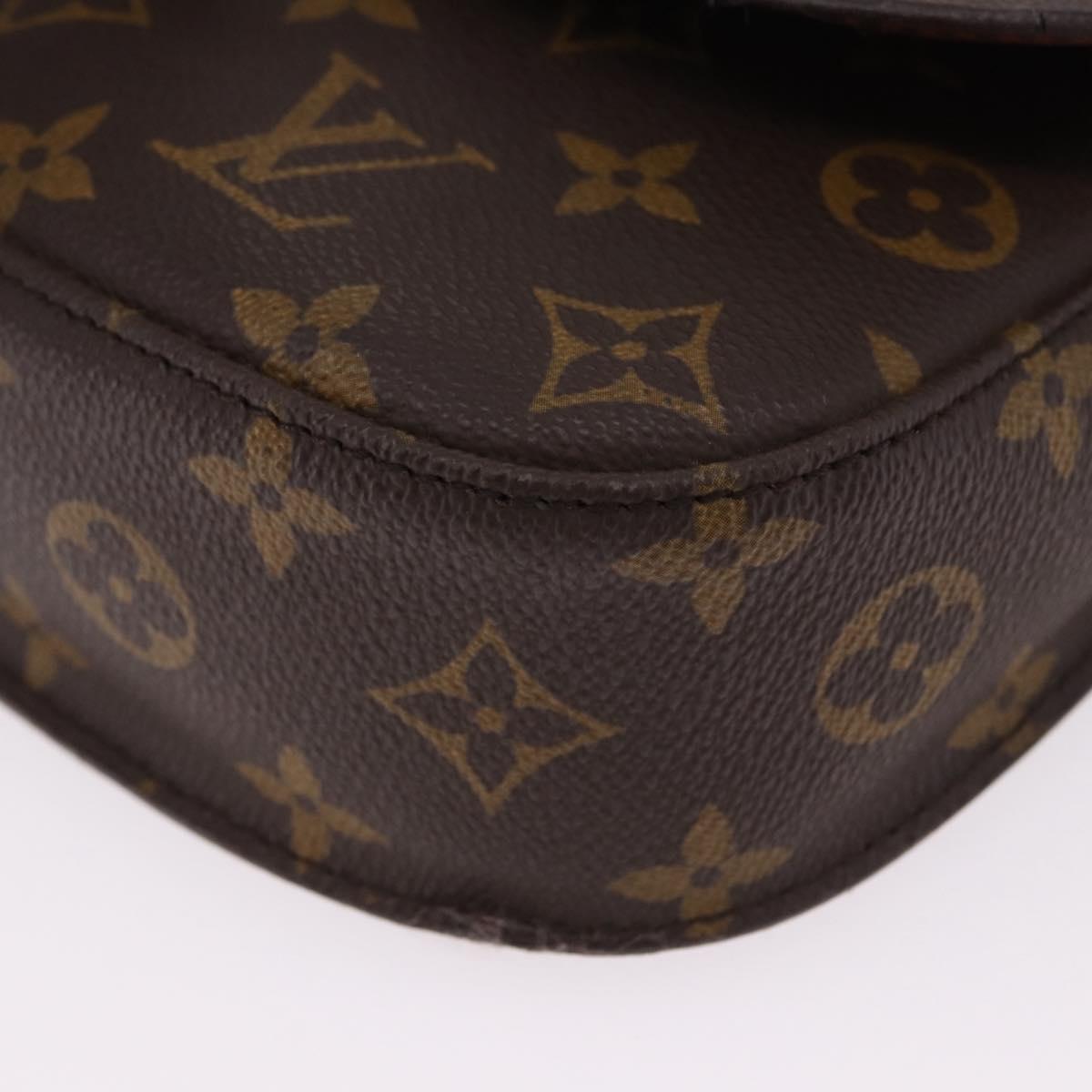 LOUIS VUITTON Monogram Saint Cloud MM Shoulder Bag M51243 LV Auth ka5692