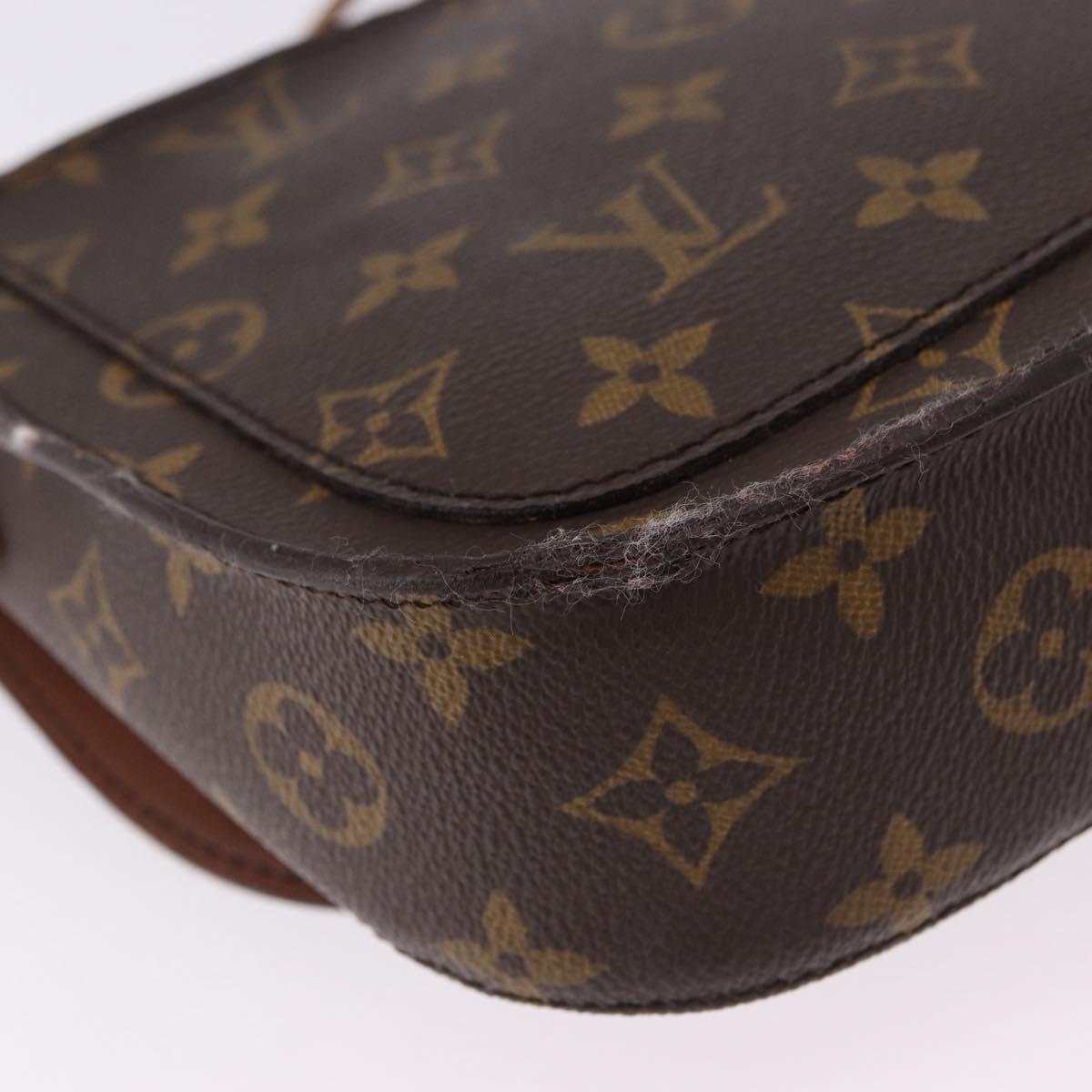 LOUIS VUITTON Monogram Saint Cloud MM Shoulder Bag M51243 LV Auth ka5692