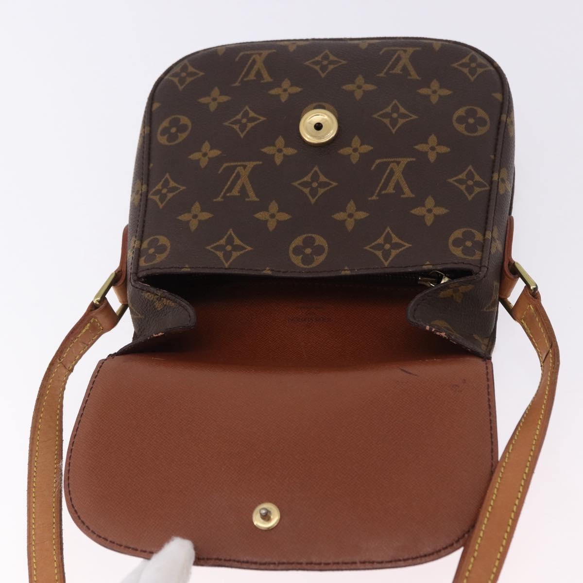 LOUIS VUITTON Monogram Saint Cloud MM Shoulder Bag M51243 LV Auth ka5692