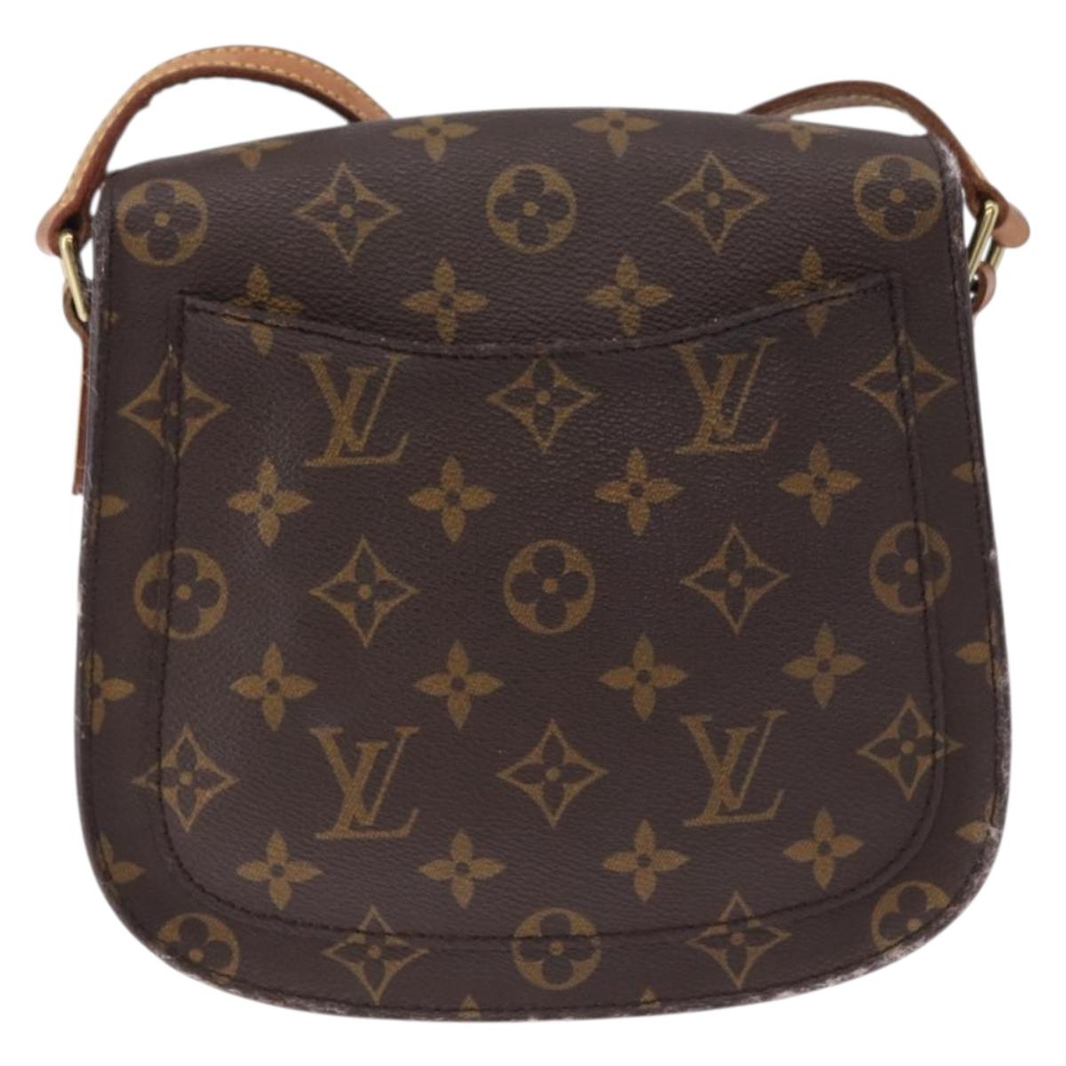 LOUIS VUITTON Monogram Saint Cloud MM Shoulder Bag M51243 LV Auth ka5692