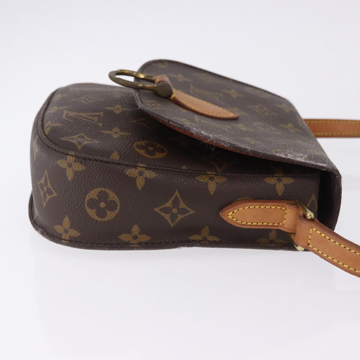 LOUIS VUITTON Monogram Saint Cloud MM Shoulder Bag M51243 LV Auth ka5692