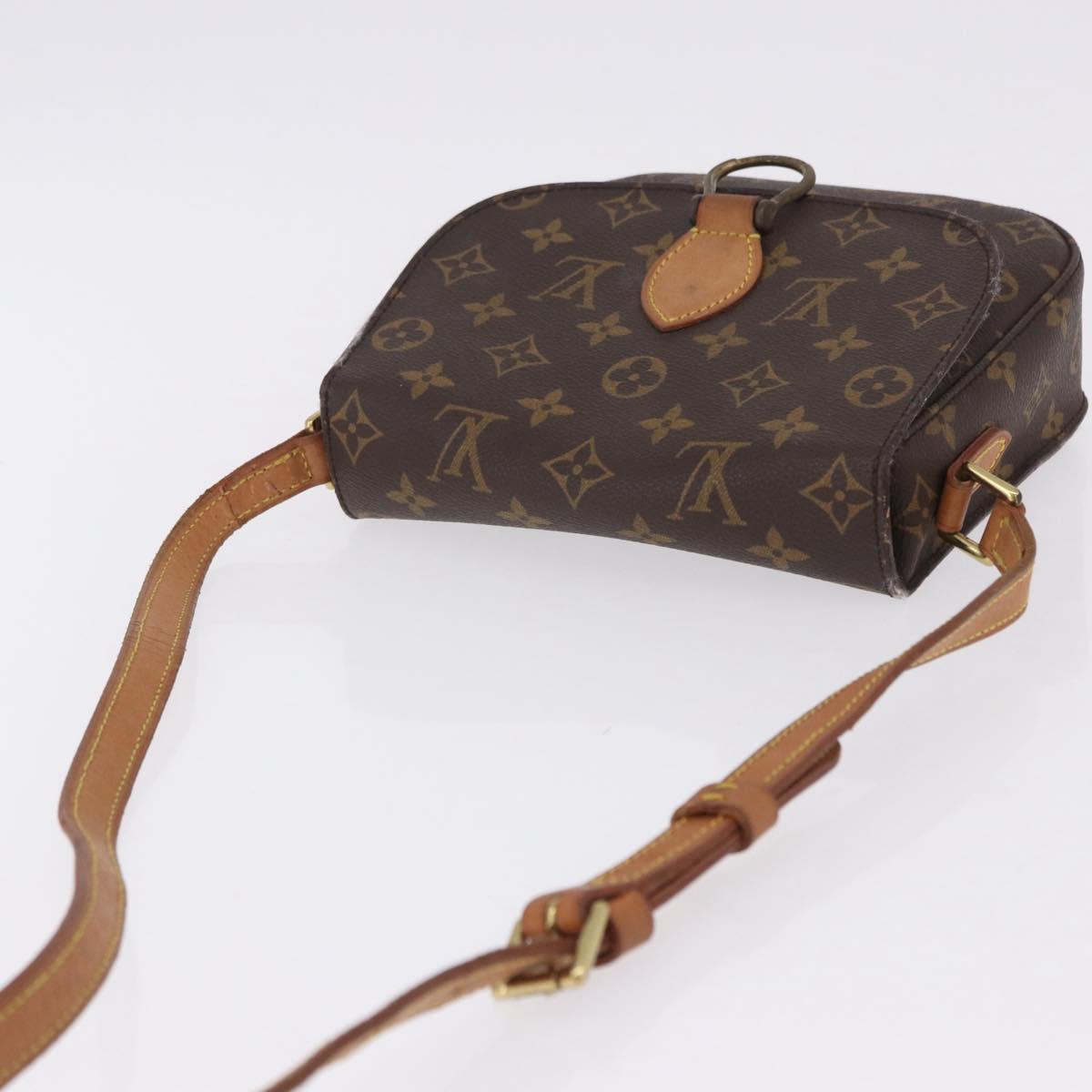 LOUIS VUITTON Monogram Saint Cloud MM Shoulder Bag M51243 LV Auth ka5692