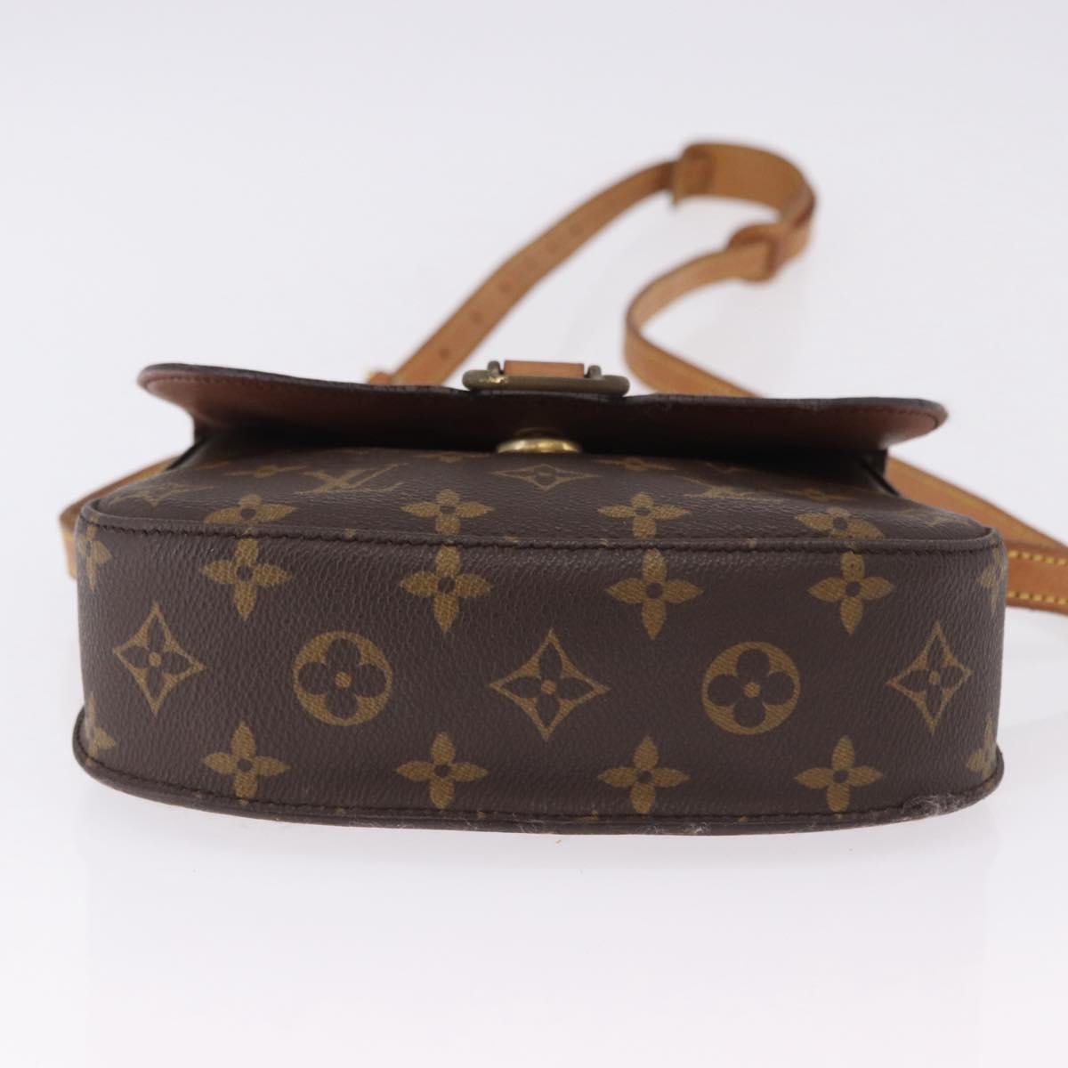LOUIS VUITTON Monogram Saint Cloud MM Shoulder Bag M51243 LV Auth ka5692