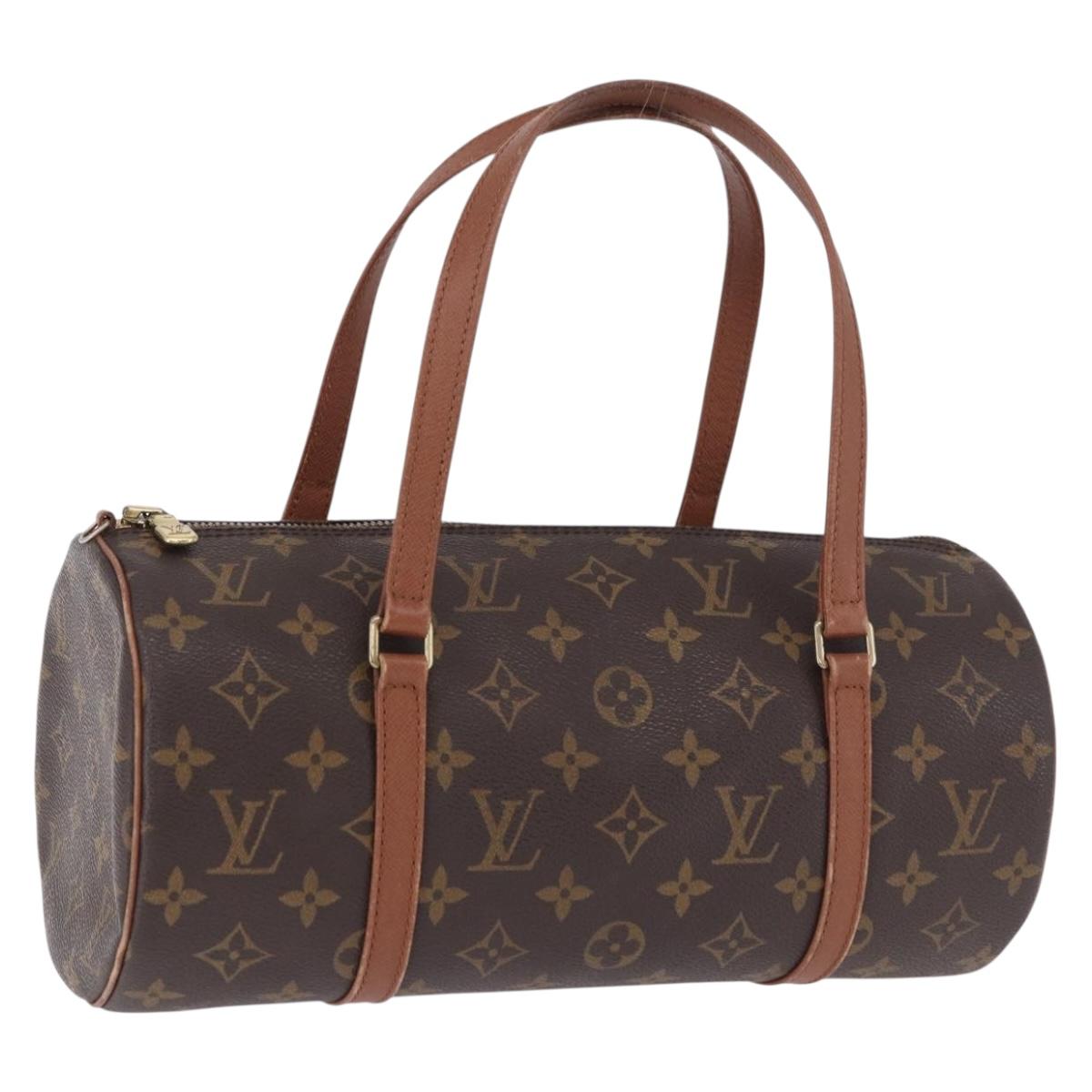 LOUIS VUITTON Monogram Papillon 30 Hand Bag M51385 LV Auth ka5696A