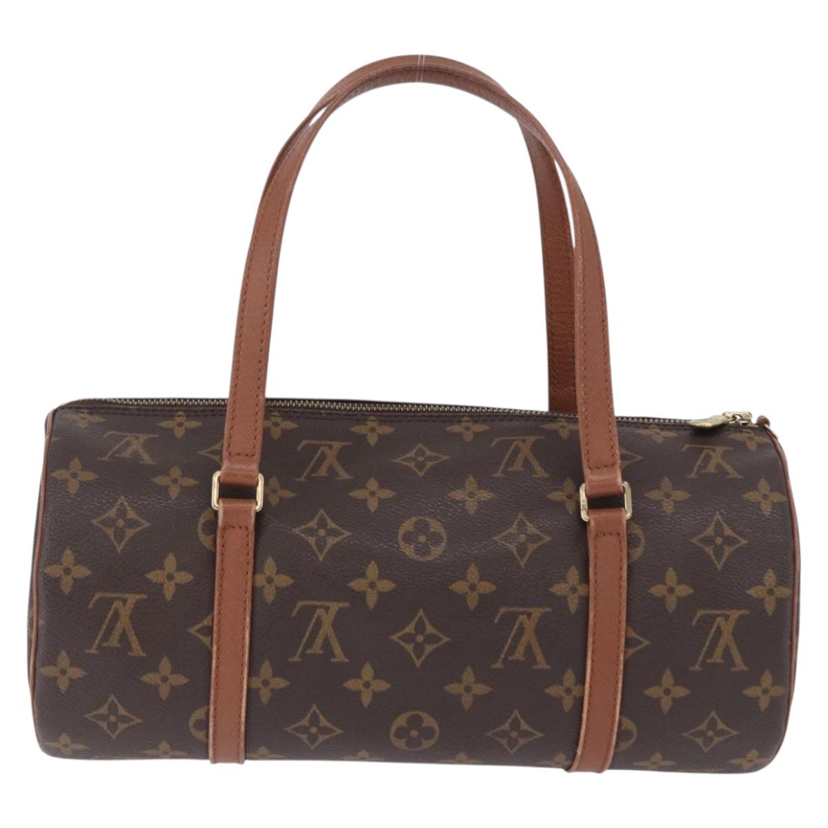 LOUIS VUITTON Monogram Papillon 30 Hand Bag M51385 LV Auth ka5696A