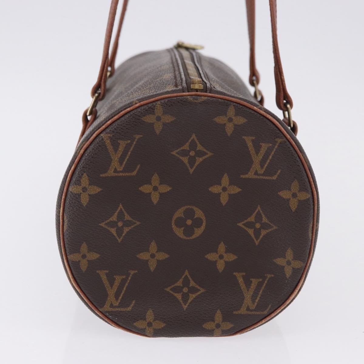 LOUIS VUITTON Monogram Papillon 30 Hand Bag M51385 LV Auth ka5696A