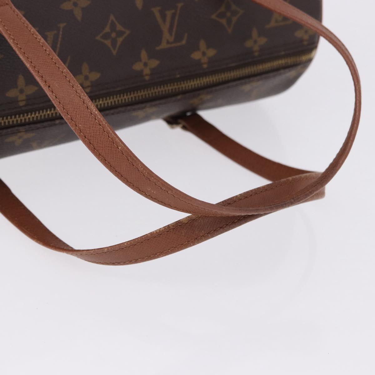 LOUIS VUITTON Monogram Papillon 30 Hand Bag M51385 LV Auth ka5696A