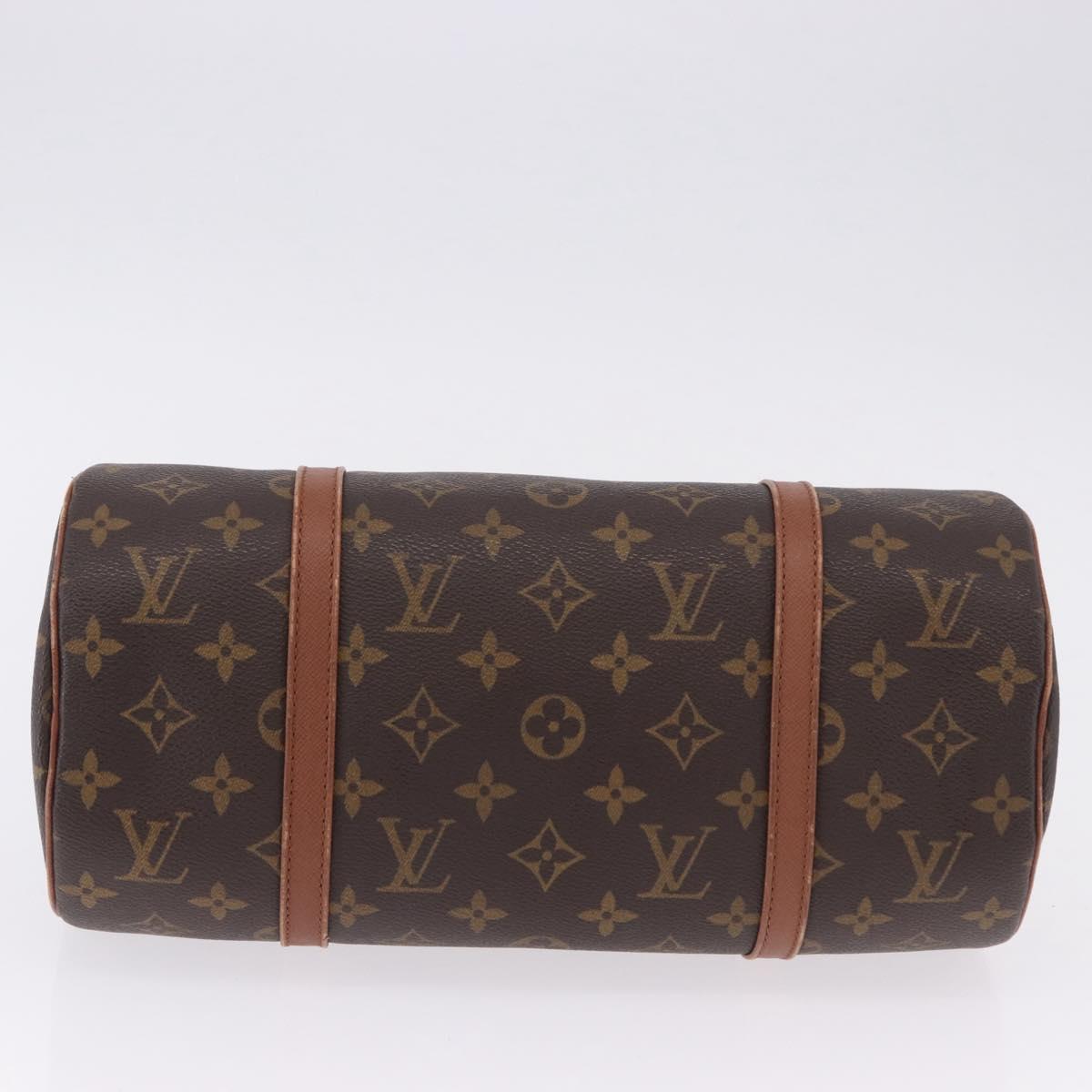 LOUIS VUITTON Monogram Papillon 30 Hand Bag M51385 LV Auth ka5696A