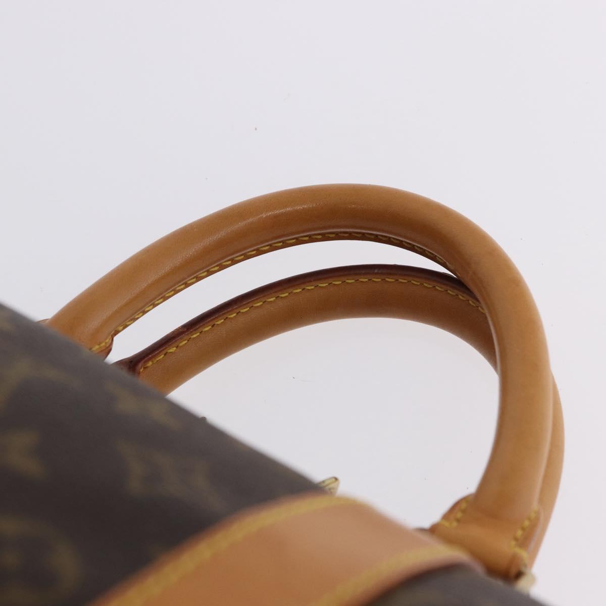 LOUIS VUITTON Monogram Keepall Bandouliere 55 Boston Bag M41414 LV Auth ka5700