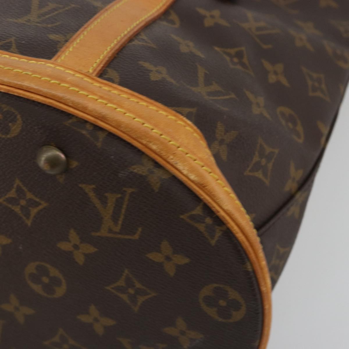 LOUIS VUITTON Monogram Bucket GM Shoulder Bag M42236 LV Auth ka5701