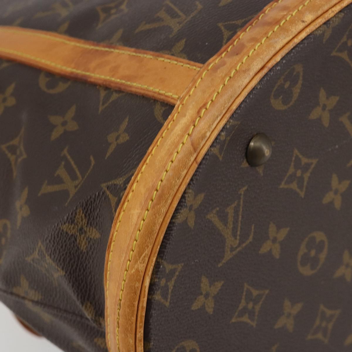 LOUIS VUITTON Monogram Bucket GM Shoulder Bag M42236 LV Auth ka5701