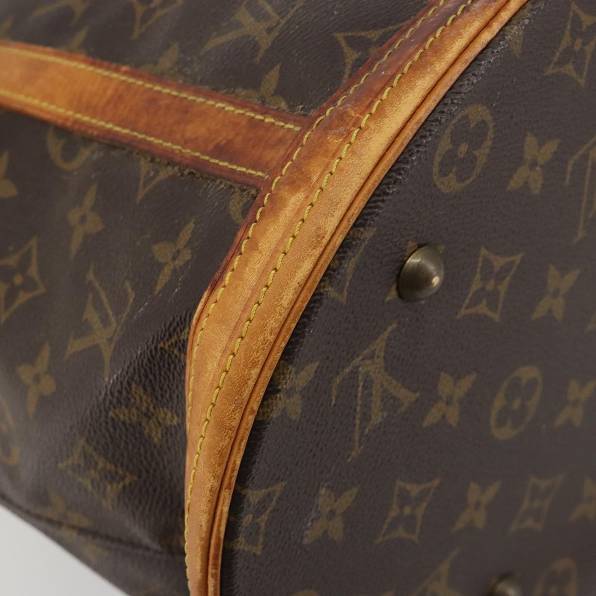 LOUIS VUITTON Monogram Bucket GM Shoulder Bag M42236 LV Auth ka5701